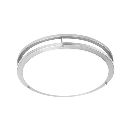 Thomas Parallel 1Light Ceiling Lamp in Brushed Nickel SL705078